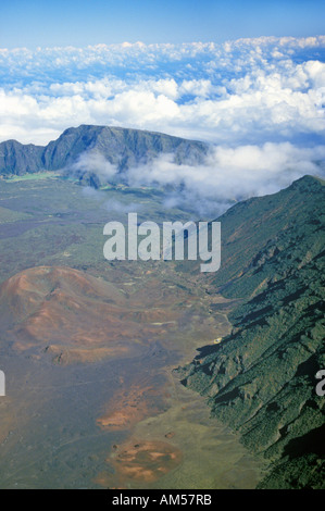 Aerial View of Mount Haleakala Volcano Maui Hawaii Stock Photo - Alamy