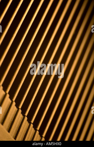 golden heat sink hard ware Stock Photo