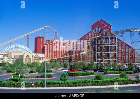 Buffalo Bill s Resort Casino on NV and CA state line Stock Photo