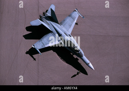 F/A-18 Hornet jet fighters, RAAF Base Tindal, near Katherine, Northern Territory, Australia Stock Photo