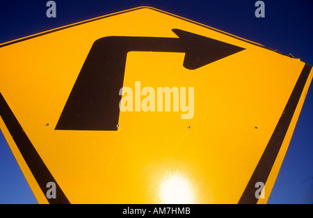 Road sign, Australia Stock Photo