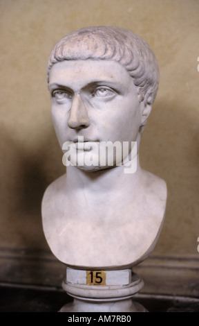 Emperor Consantine rome roman italy italian 4 th c A D Stock Photo