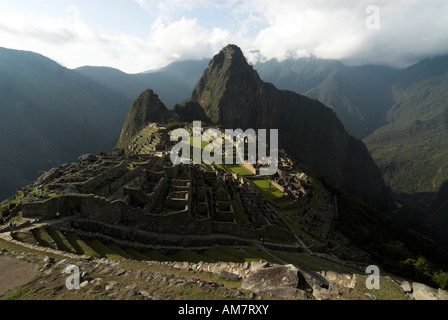 Machu Picchu Inca Ruins - Sacred Valley, Peru Stock Photo - Alamy