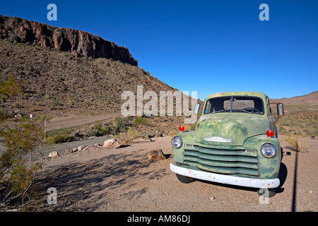 United States, Arizona, Route 66, between Kingman and Oatman, Cool Springs Shop Stock Photo