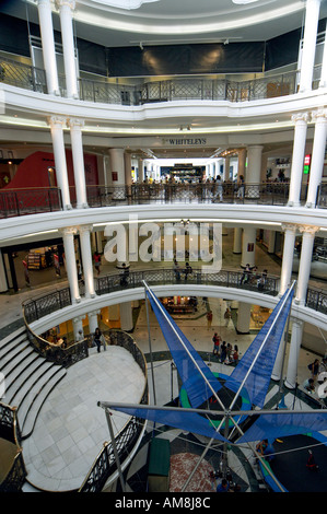 Interior of Whiteleys Shopping Centre Bayswater London W2 England Stock Photo