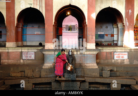 Panchganga temple of Mahabaleshwar Stock Photo - Alamy