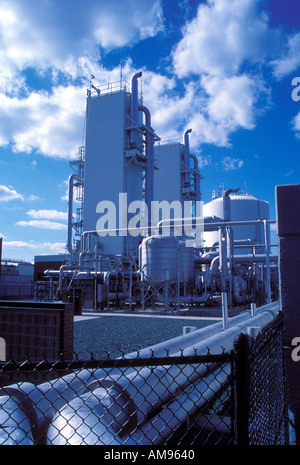 Aerial View Of Municipal Waste Water Treatment Plant Stock Photo - Alamy