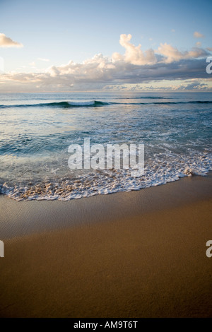 Cloudy sunny skies over the sea, Island of Tobago, Caribbean Stock Photo