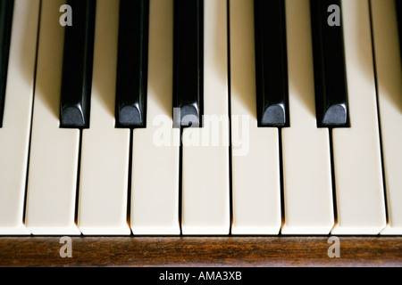 piano keys Stock Photo