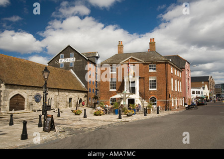 UK Dorset Poole Old Town Quay Waterfront Museum and Old Custom House Stock Photo