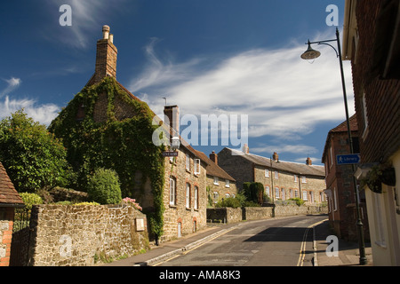 West Sussex South Downs Petworth High Street Cottage Museum Stock Photo