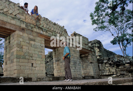 Guatemala, Royal Maya Tomb II Stock Photo