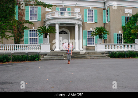 Springwood the home of Franklin Delano and Eleanor Roosevelt Hyde Park NY USA Stock Photo