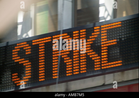 Dow Jones Times Square electronic news ticker January 2005 Stock Photo