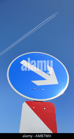 plane disregarding the traffic sign Stock Photo - Alamy