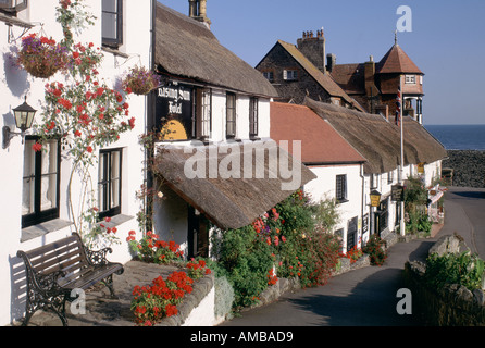 MARS HILL LYNMOUTH NORTH DEVON ENGLAND UK Stock Photo