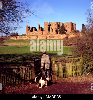 Kenilworth Castle Warwickshire England Stock Photo