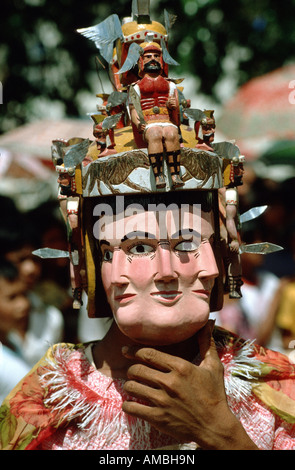 Philippines, Marinduque Island: Moriones Festival, annually during the observance of Holy Week Stock Photo