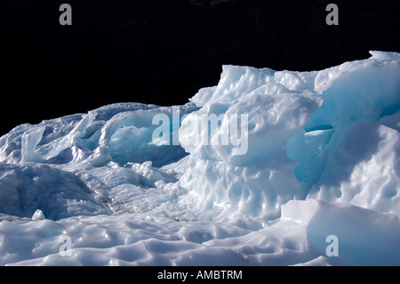 Fox Glacier Helihike New Zealand Stock Photo