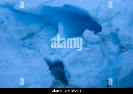 Fox Glacier Helihike New Zealand Stock Photo