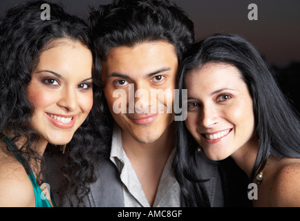 Portrait of Friends Stock Photo