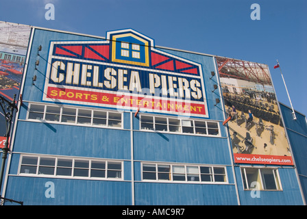 Chelsea Piers in Downtown Manhattan Stock Photo
