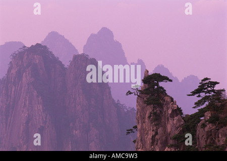 Mount Huangshan, Anhui Province, China Stock Photo