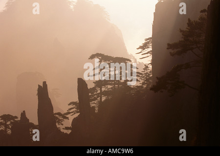 Mount Huangshan, Anhui Province, China Stock Photo