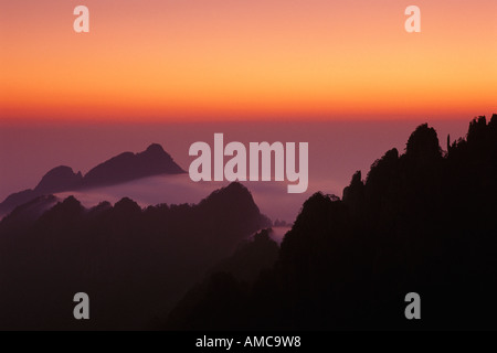 Mount Huangshan, Anhui Province, China Stock Photo