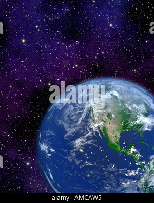 Globe Showing North America Stock Photo