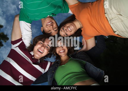 Circle Of Friends Stock Photo