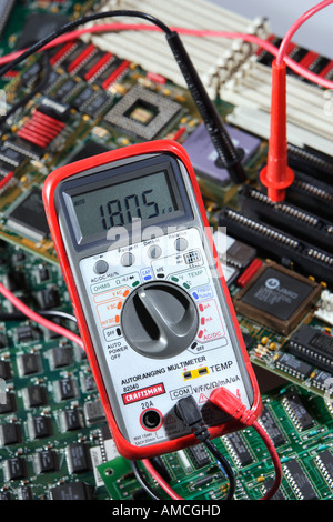 Digital Multimeter Stock Photo