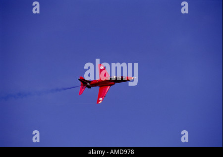 Red Arrows Hawk T1 aircraft GAV 1065 Stock Photo