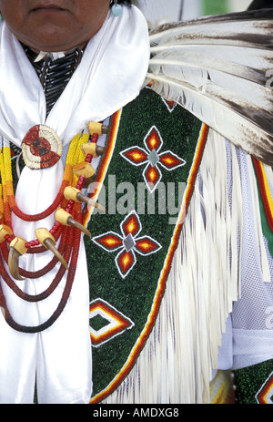 North American Indian Regalia Stock Photo