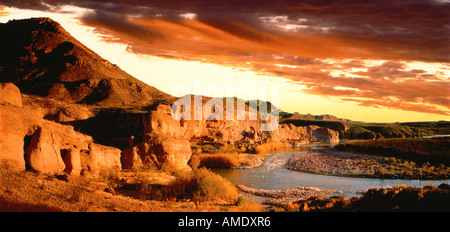 Rio Grande River Texas, USA Stock Photo