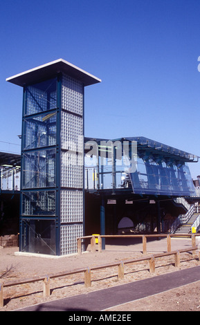 St Peters Metro Station Sunderland Stock Photo