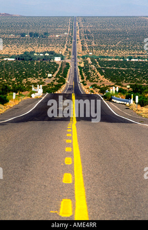 A desert highway California Stock Photo