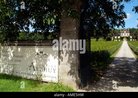 Domaine D Ardhuy Winery and the Monopole Vineyard Clos de Langres in ...