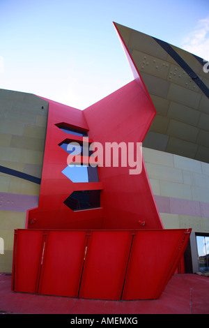 Detail of Australian National Museum Acton Canberra Australia Stock Photo