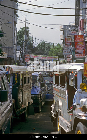 Manila traffic Philippines Stock Photo