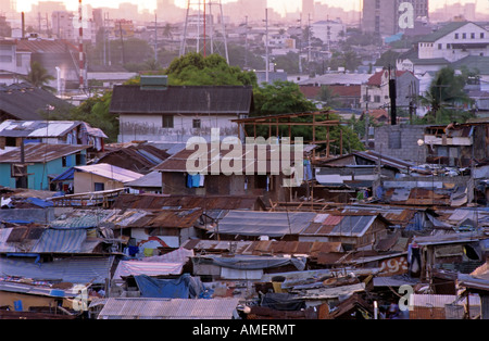 Squatter camp Manila Philippines Stock Photo - Alamy