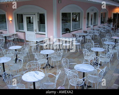 street cafe Austria Stock Photo