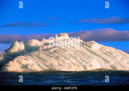 Iceberg in Jones Sound Grise Fiord, Nunavut, Canada Stock Photo