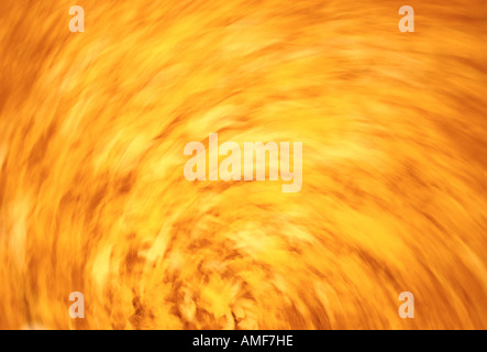 Blurred Autumn Leaves Stock Photo