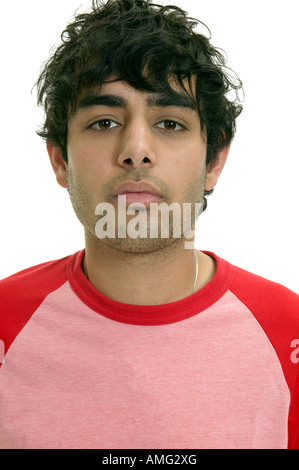 Portrait of East Indian Man Stock Photo