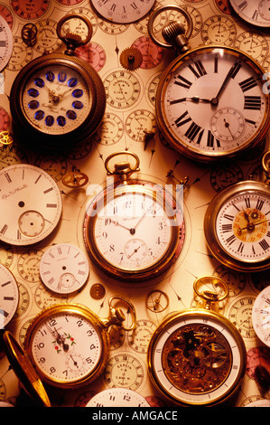 Assorted watches Stock Photo