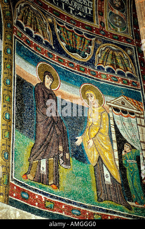 Kroatien, Istrien, Porec, Mosaike in der Euphrasius-Basilika Stock Photo