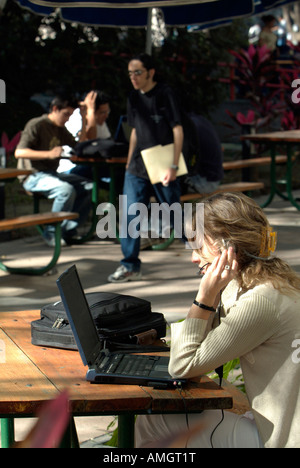 Mexico, Nuevo Leon, Monterrey, University Tecnologico de Monterrey. Stock Photo