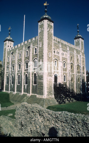 Tower of London The White Tower 2 Stock Photo