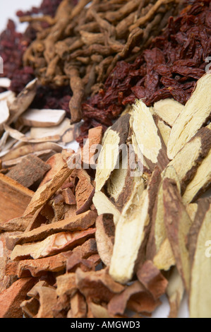 Medicinal herbs Stock Photo